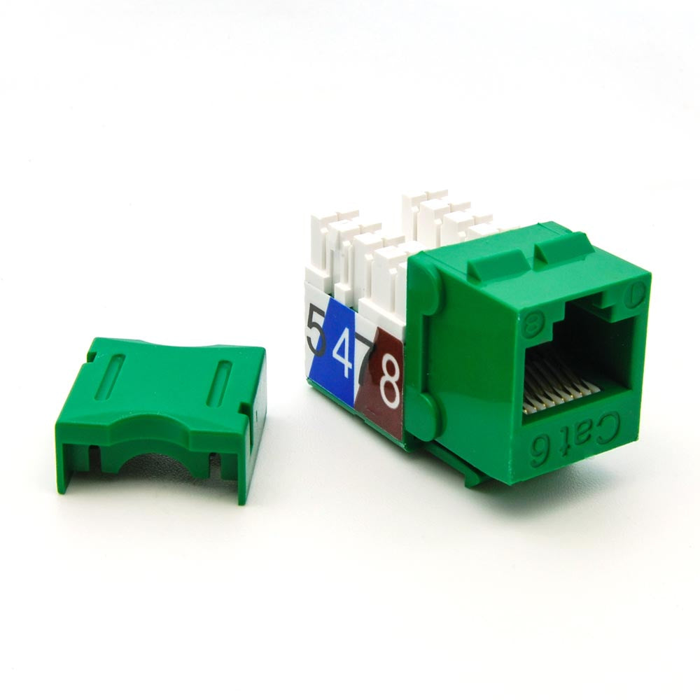 CAT6 RJ45 110 Type Keystone Jack CAT6 RJ45 110 Type Keystone Jack